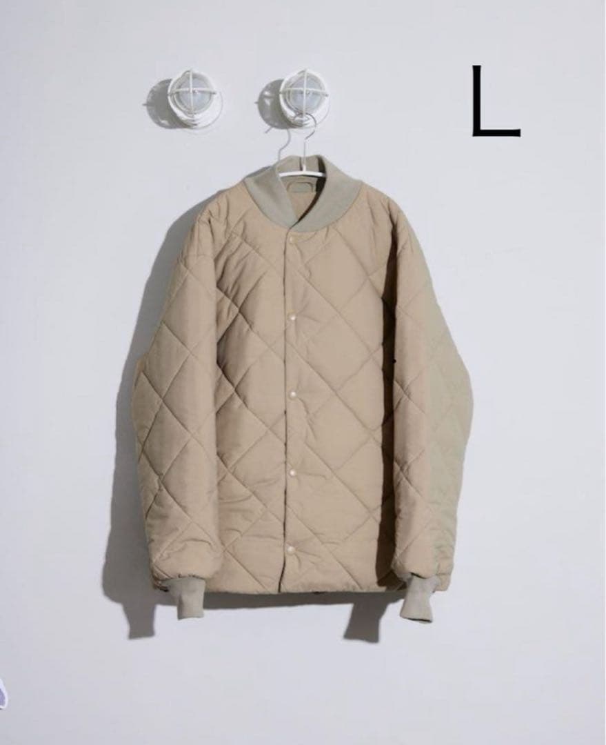 新*聞様 everyone random quilted jacket (BEI