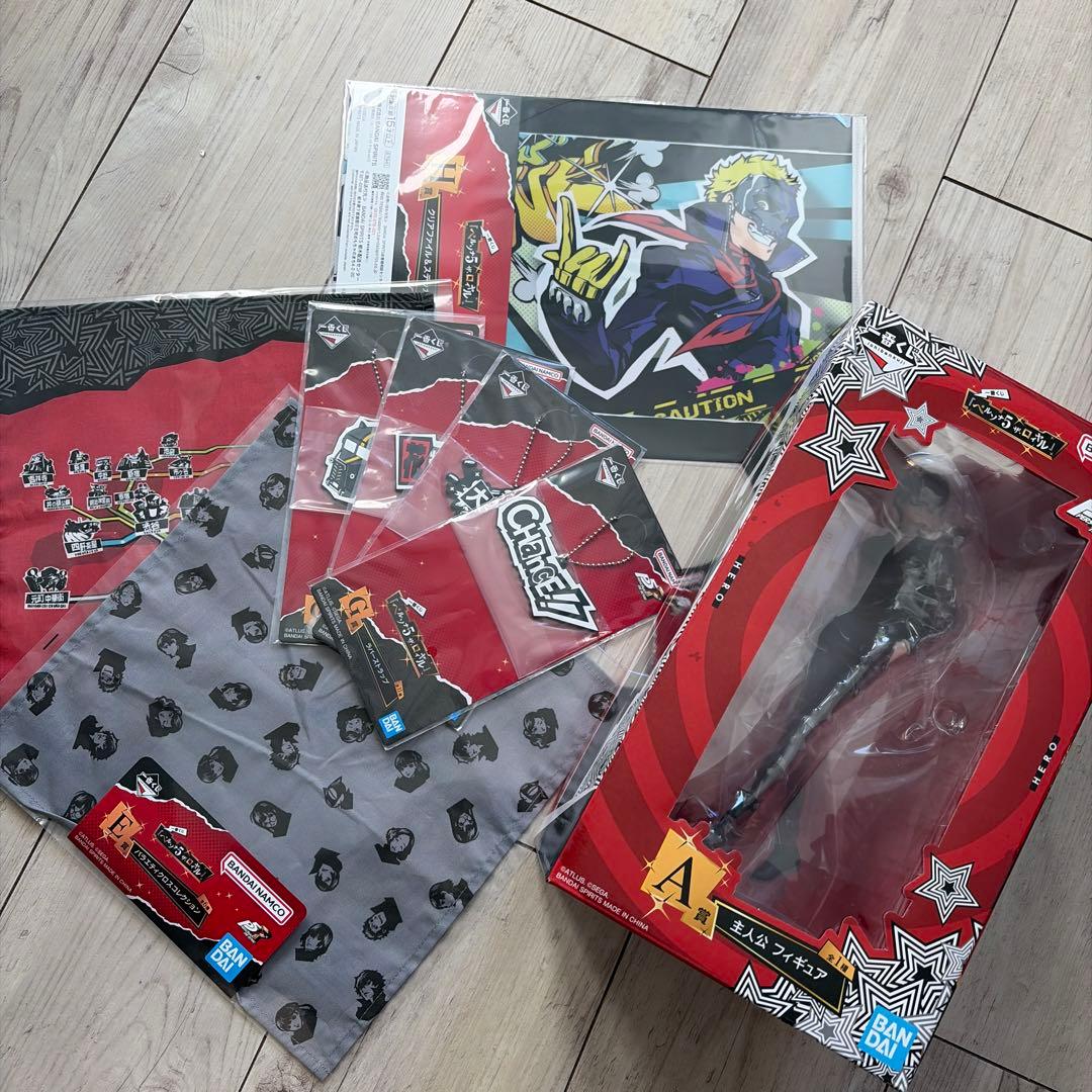 ペルソナ5 一番くじ主人公フィギュア 他 BANDAI NAMCO