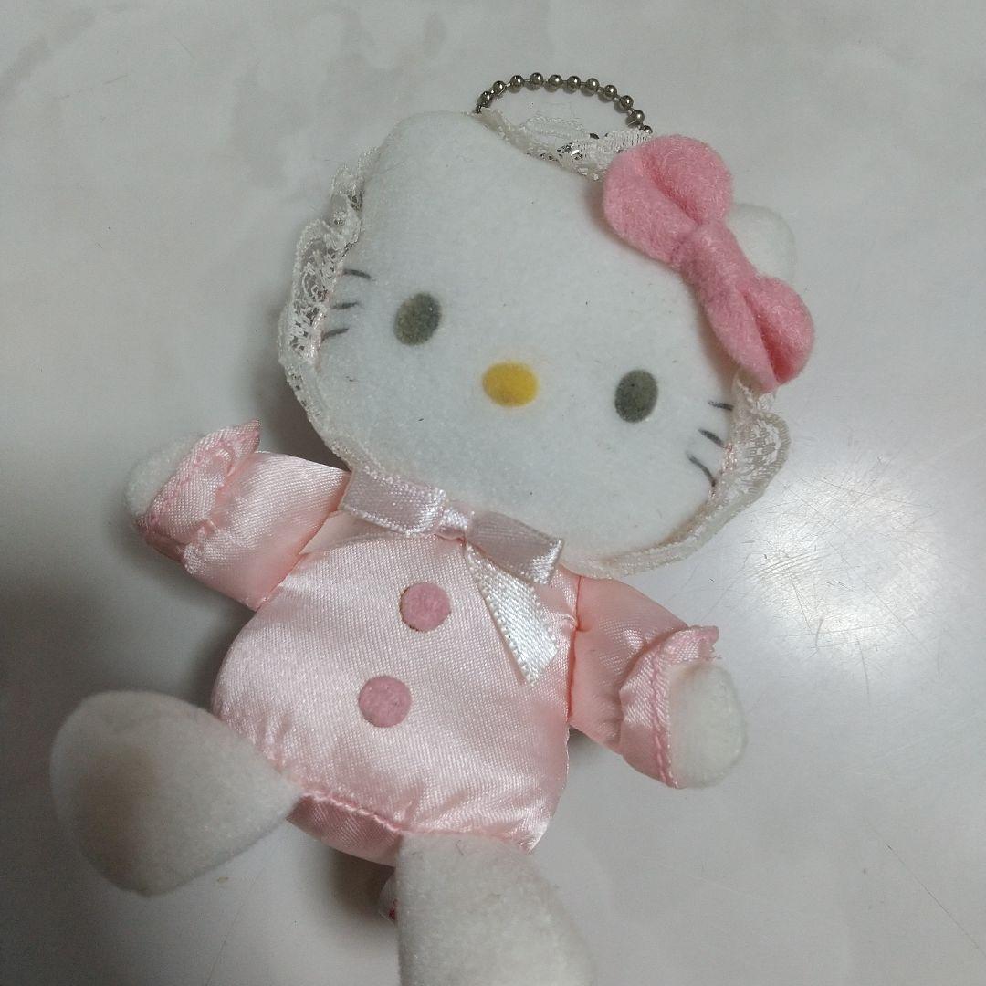 ハローキティ　ぬいぐるみ　マスコット サンリオ ハローキティ ファインフェイスキャット ミント マスコット