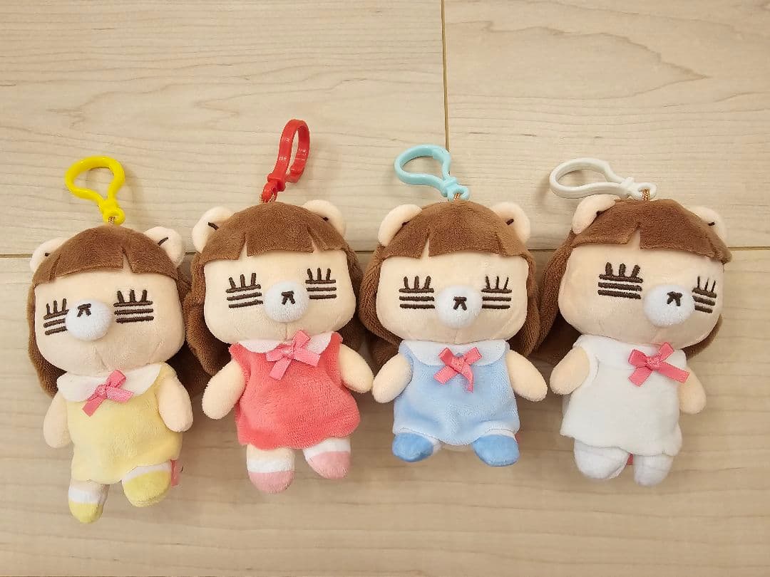 コレサワ　ぬいぐるみ４体セット　れ子ちゃん 🌈取り扱い情報🌈 ・コレサワれ子ちゃんマスコットぬいぐるみ