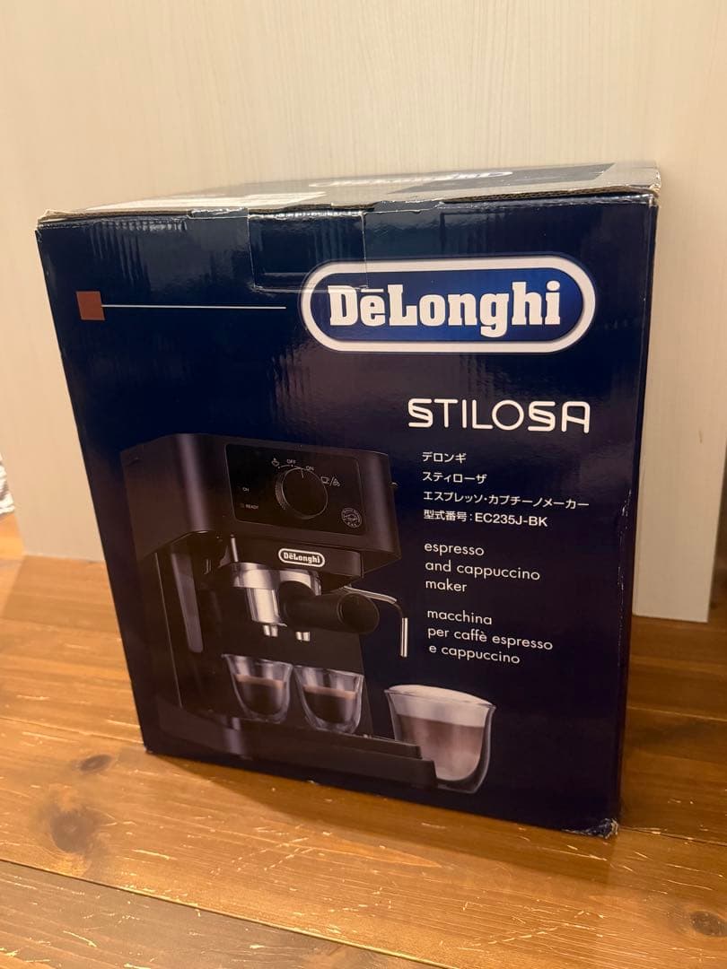 デロンギ コーヒーメーカー スティローザ EC235J-BK ブラック