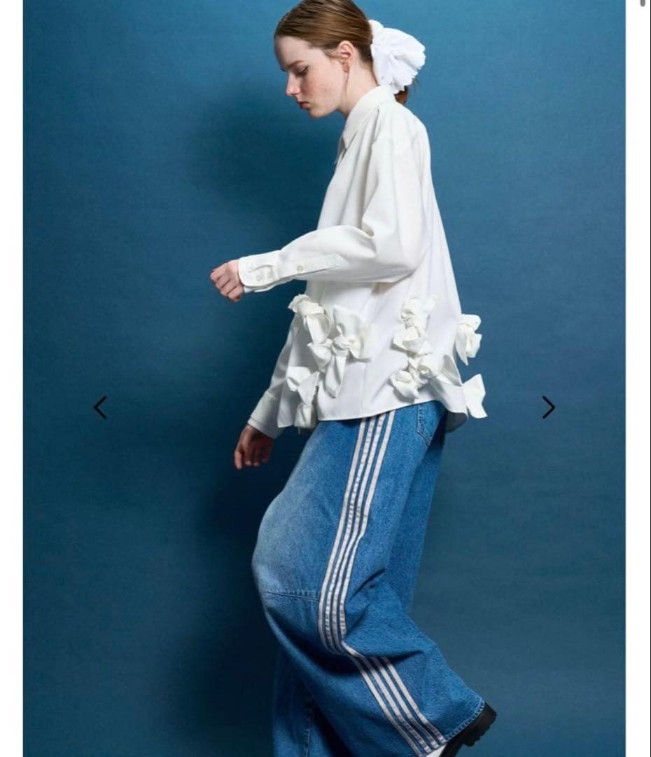 新品 THE TOE kordela twist shirt ホワイト - メルカリ