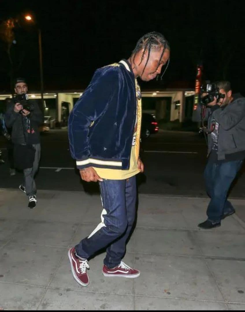 新品 EVISU スカジャン リバーシブル Travis Scott - メルカリ