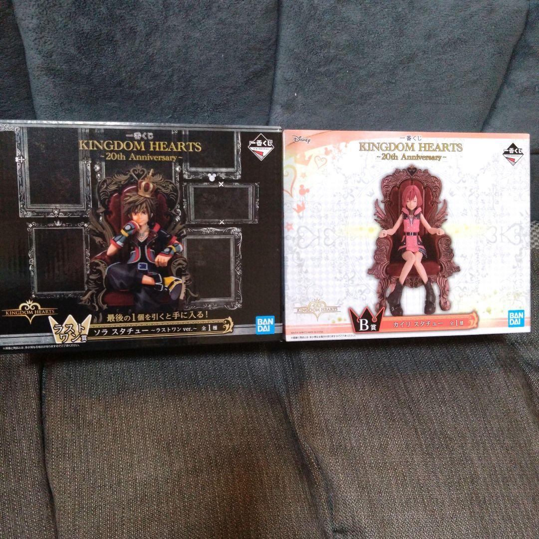 【未開封】キングダムハーツ 一番くじ セット ソラ カイリ フィギュア キングダムハーツ 1番くじ A賞ソラ、B賞カイリ フィギュアセット 20