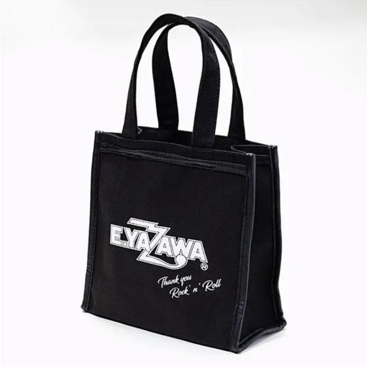 矢沢永吉✦E.YAZAWA✦公式トートバッグ✦BLACK ✦未開封 - メルカリ