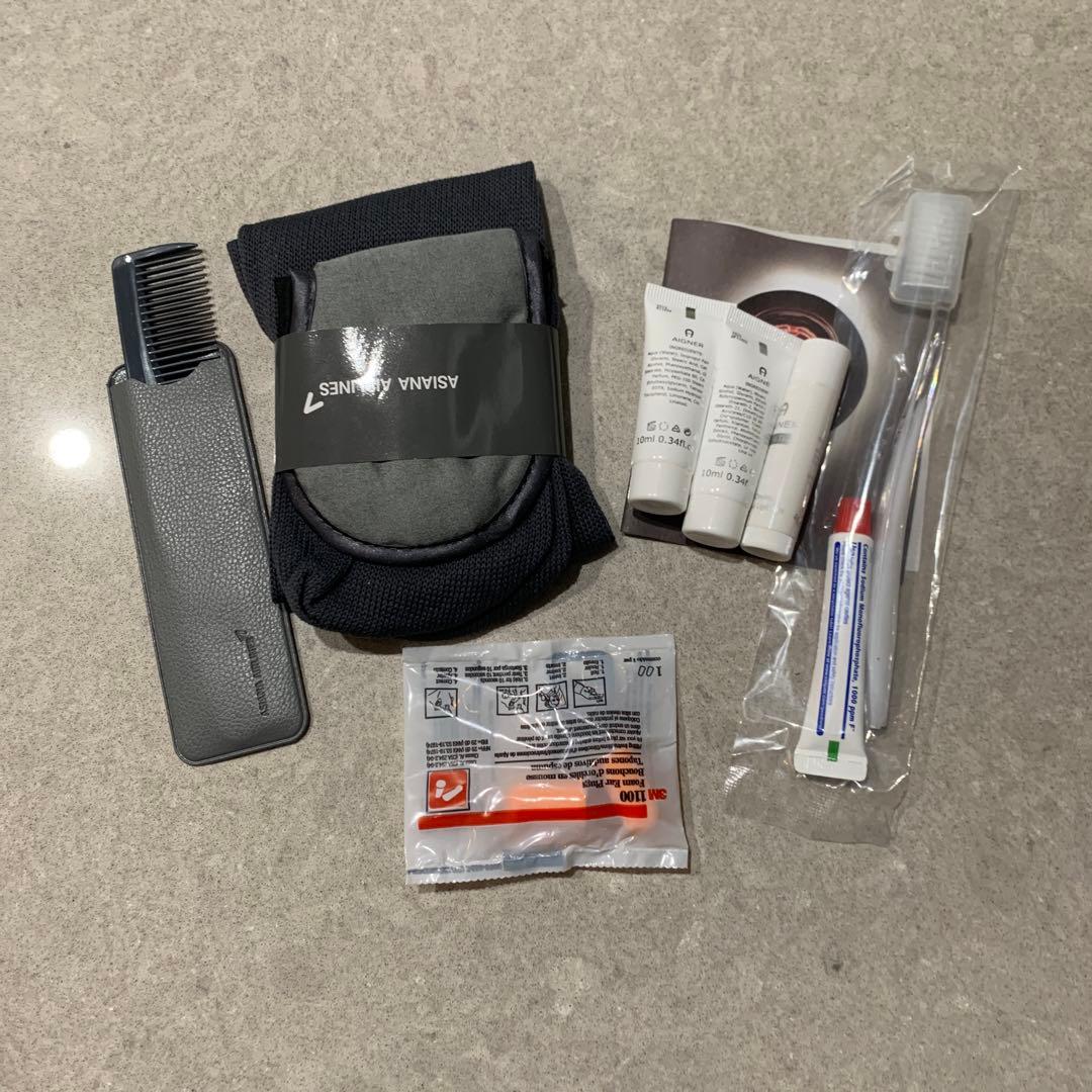アシアナ航空 ビジネスクラスアメニティセット - メルカリ