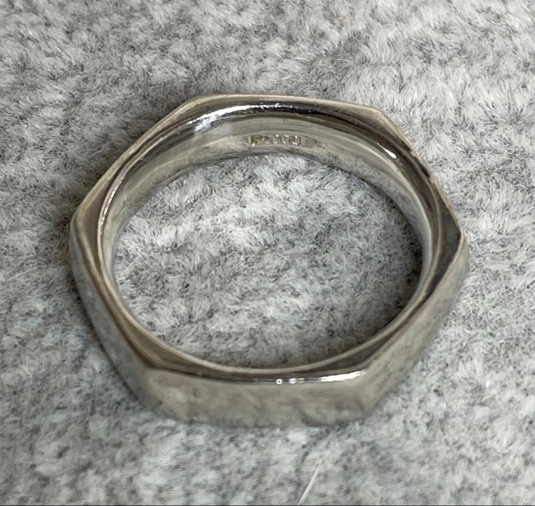 ◇Pt950◇プラチナリング◇指輪◇約14.5号◇約11g◇刻印あり◇