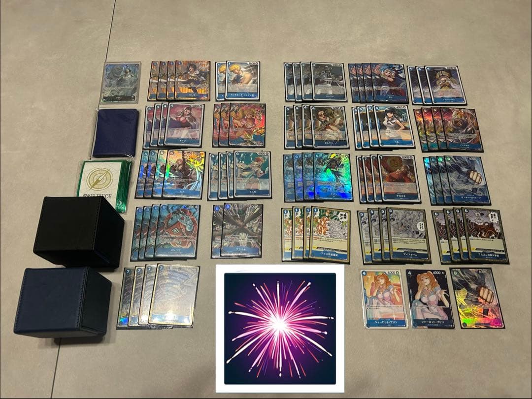 【大特価】ワンピース カードゲーム 青クザン デッキ パラレル パーツ