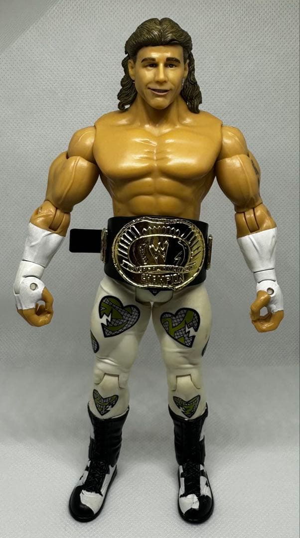 WWE ショーン・マイケルズ フィギュア チャンピオンベルト付き - メルカリ