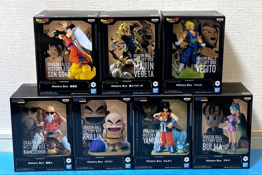 ドラゴンボール　History Box フィギュア　7体セット