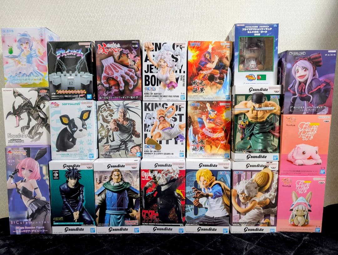 プライズフィギュア まとめ売り 21点 新景品 Grandista ワンピース