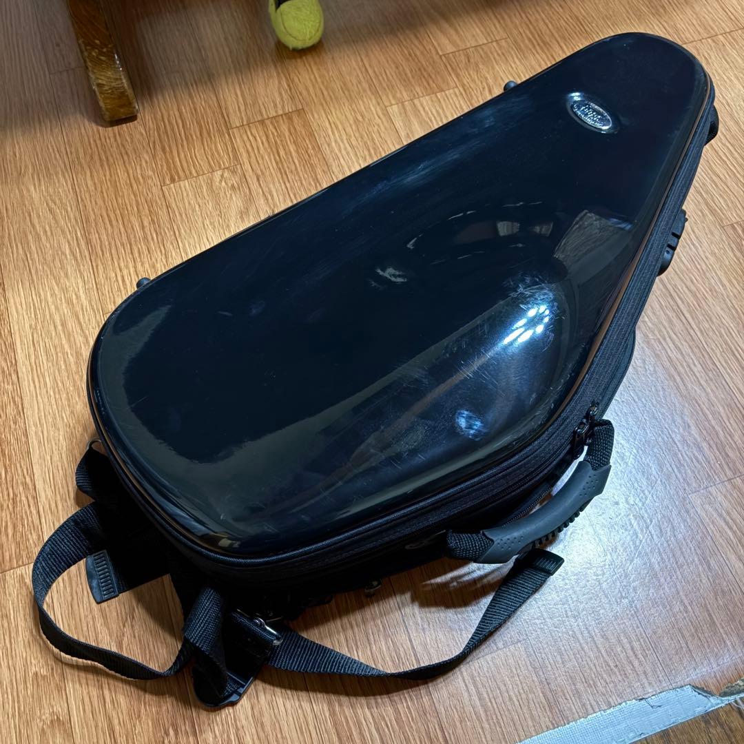 bags アルトサックスケース　ショルダー　ブラック　鍵付き