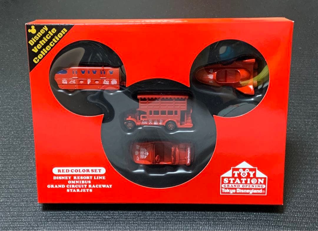トミカ ディズニー トイ・ステーション グランドオープン記念 レッド
