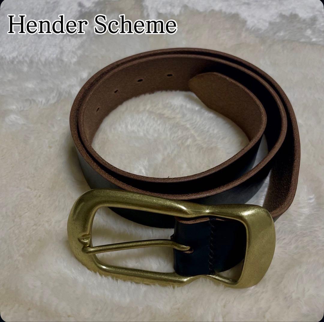 Hender Scheme レザーベルト ブラック/ブラウン belts｜スキマ Hender Scheme Official Online Shop