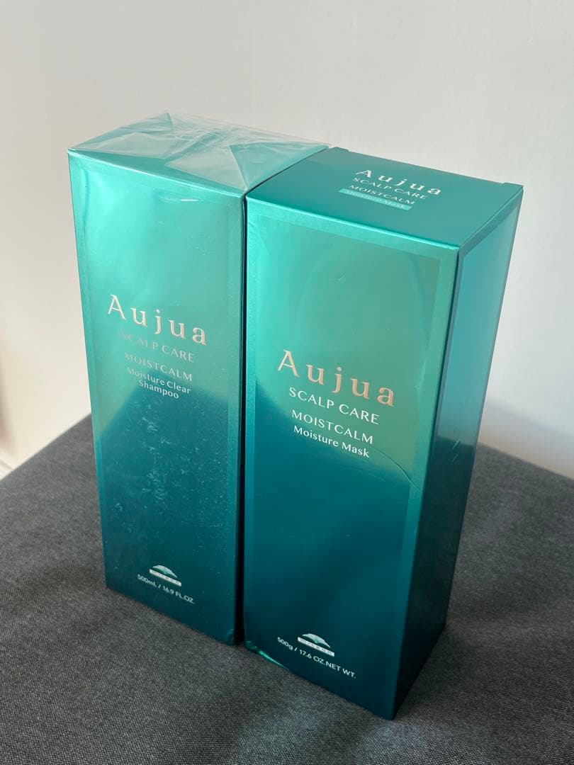 Aujua スカルプケアモイスチャー シャンプー&マスク 500ml 2個セット