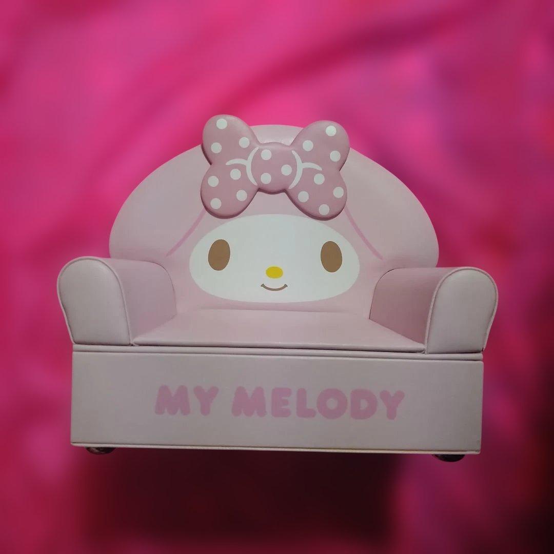 サンリオ　マイメロディ　ソファ形アクセサリーケース