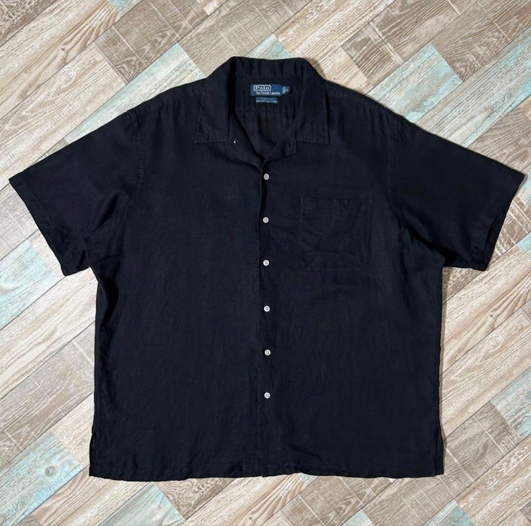 Polo by Ralph Lauren 黒 半袖シャツ ジュゲム