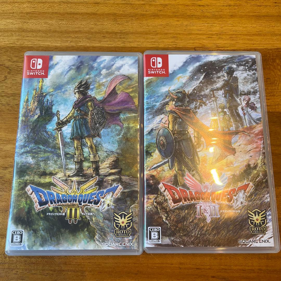 ドラゴンクエスト1&2　ドラゴンクエスト3　switch