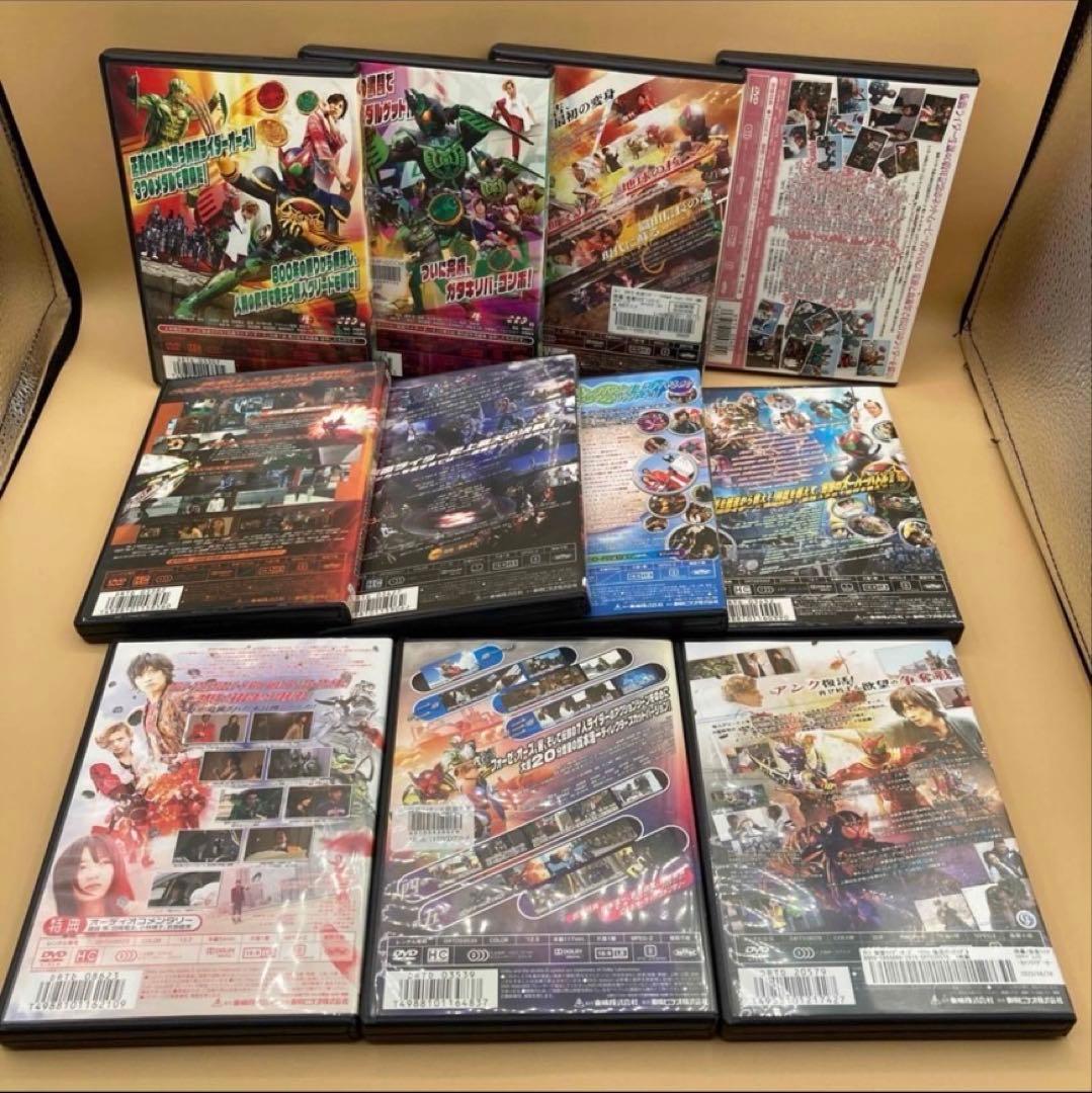 仮面ライダーオーズ DVD 全12巻+11本(劇場版など) - メルカリ