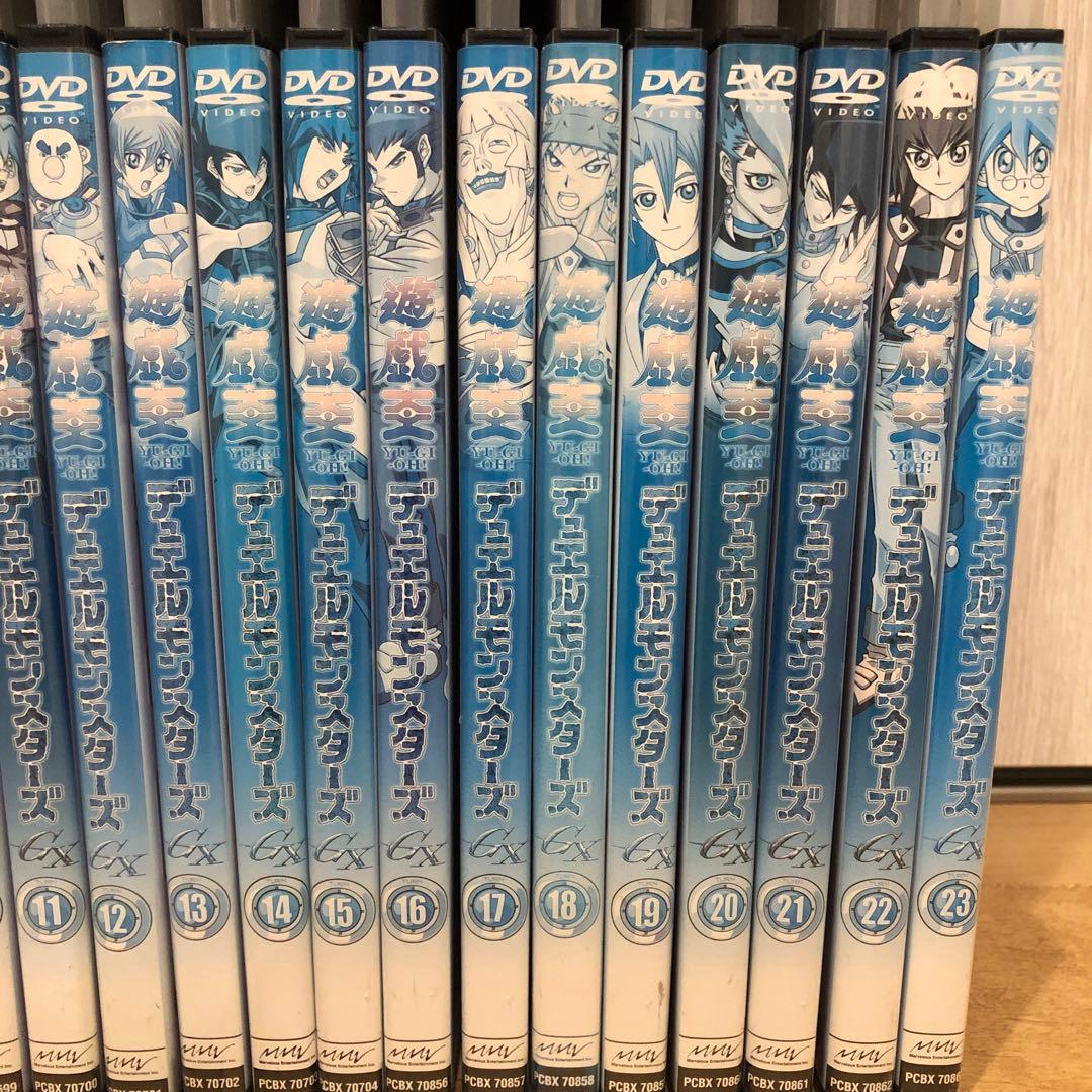 遊戯王デュエルモンスターズGX 全45巻セット 完結 DVD アニメ ケース
