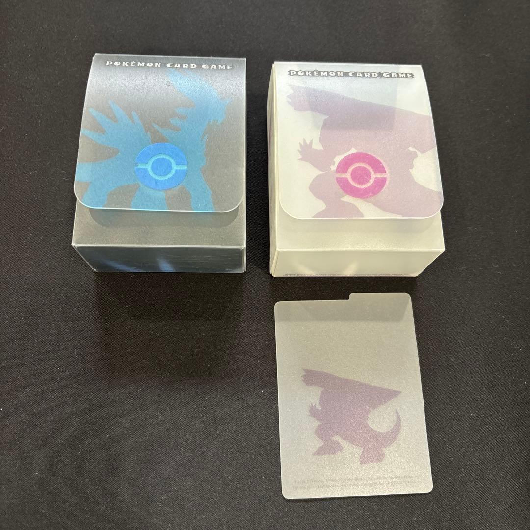ポケモンカード　ディアルガ　パルキア　ハーフデッキケース　デッキケース