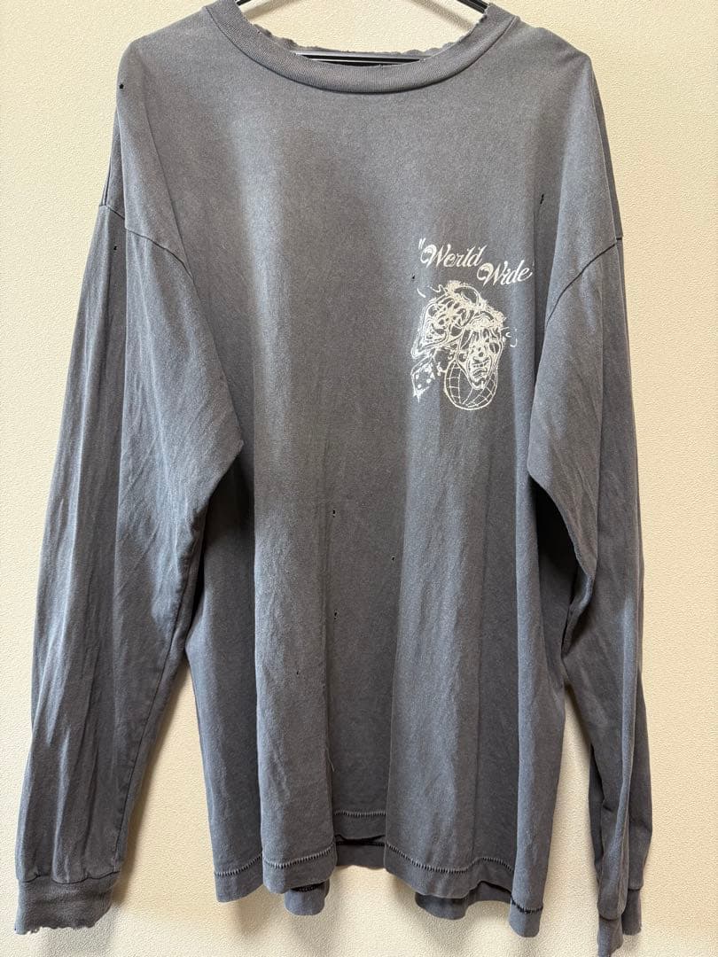 【お値下げ】セントマイケルXL グレー 長袖シャツ \