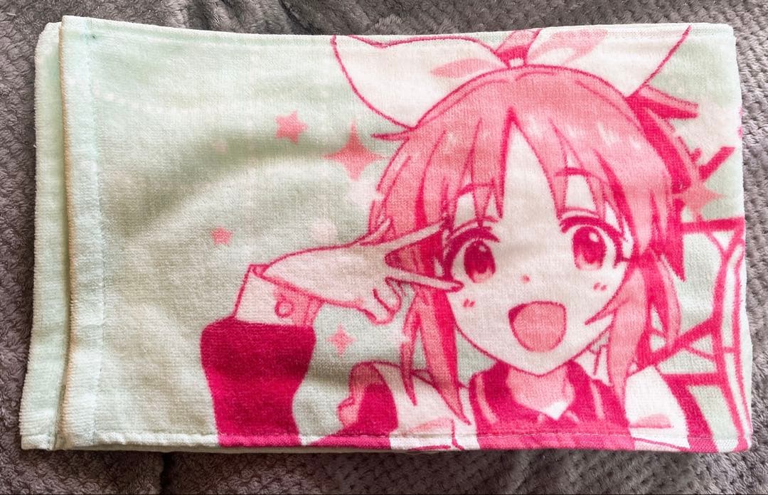 安部菜々 マフラータオル 三宅麻理恵さんサイン入り