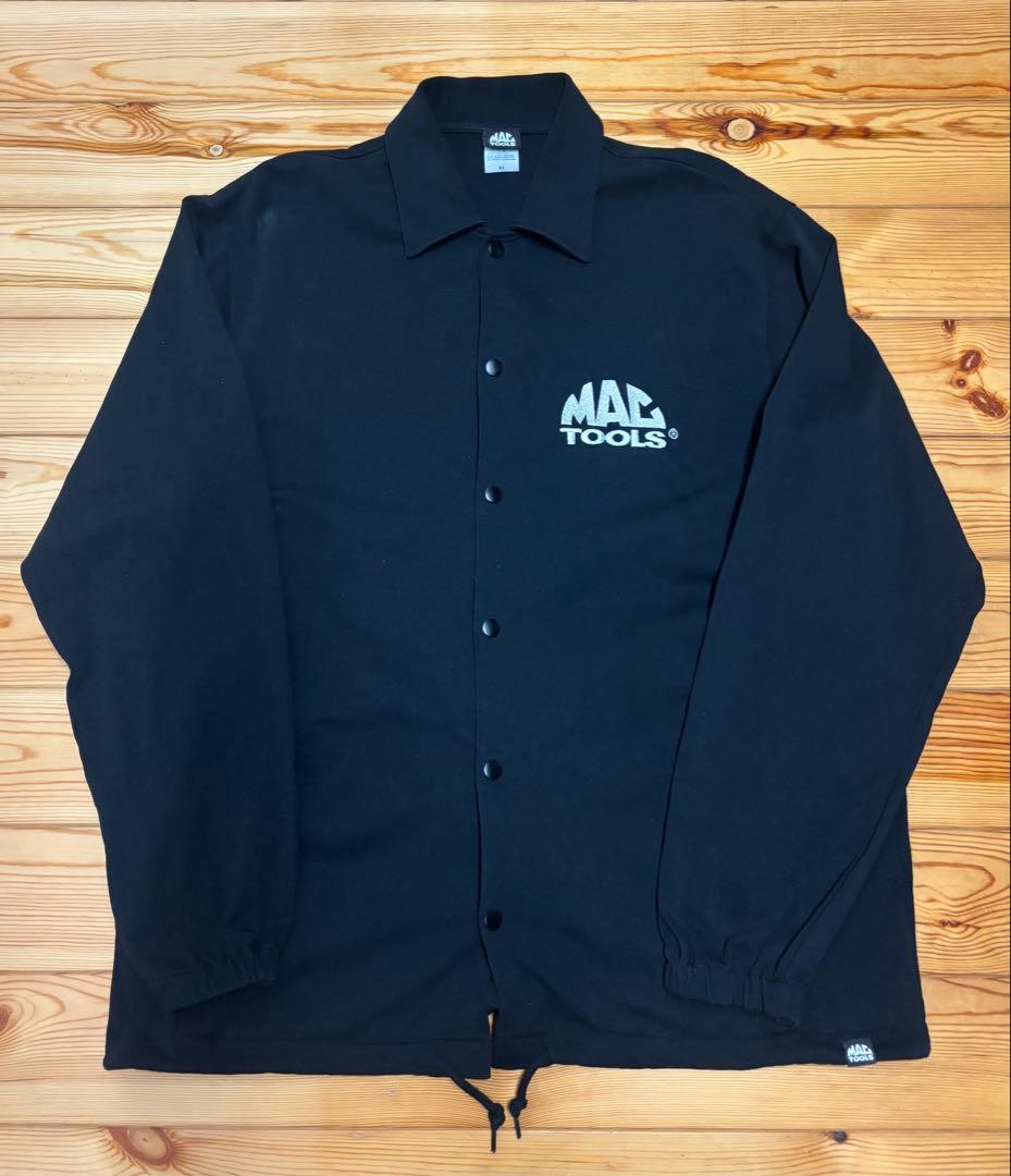 シ*ン様 MAC TOOLS 10ozスウェットコーチジャケット XLブラック