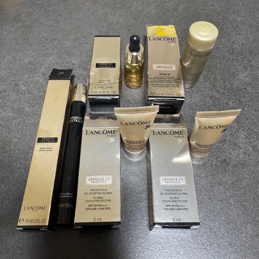 LANCOME（ランコム） アプソリュシリーズ ミニサイズセット ランコム24年クリスマスコフレ、最高峰「アプソリュ」の現品クリーム