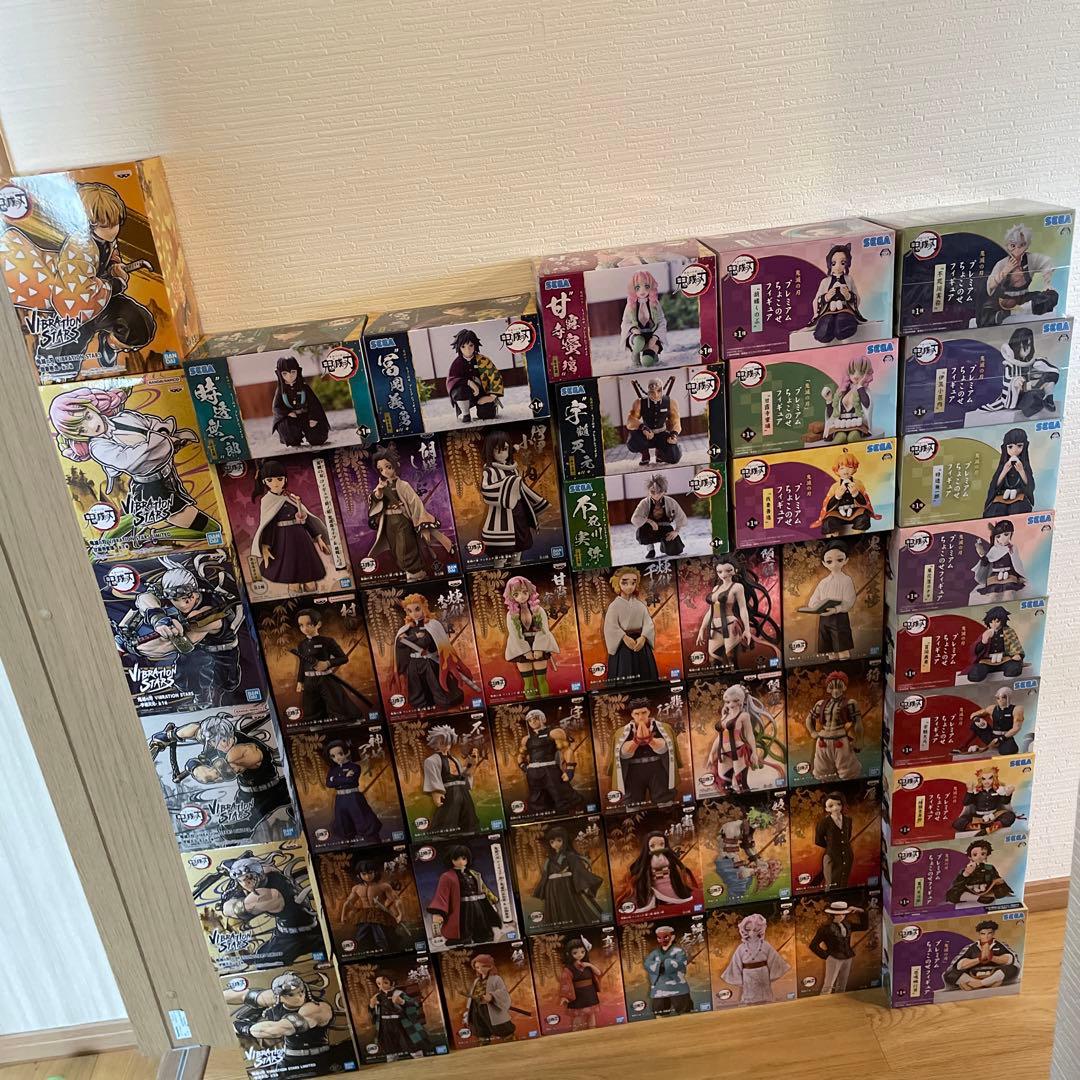 鬼滅の刃　フィギュア　絆ノ装　ちょこのせ　VIBRATION まとめ　50個