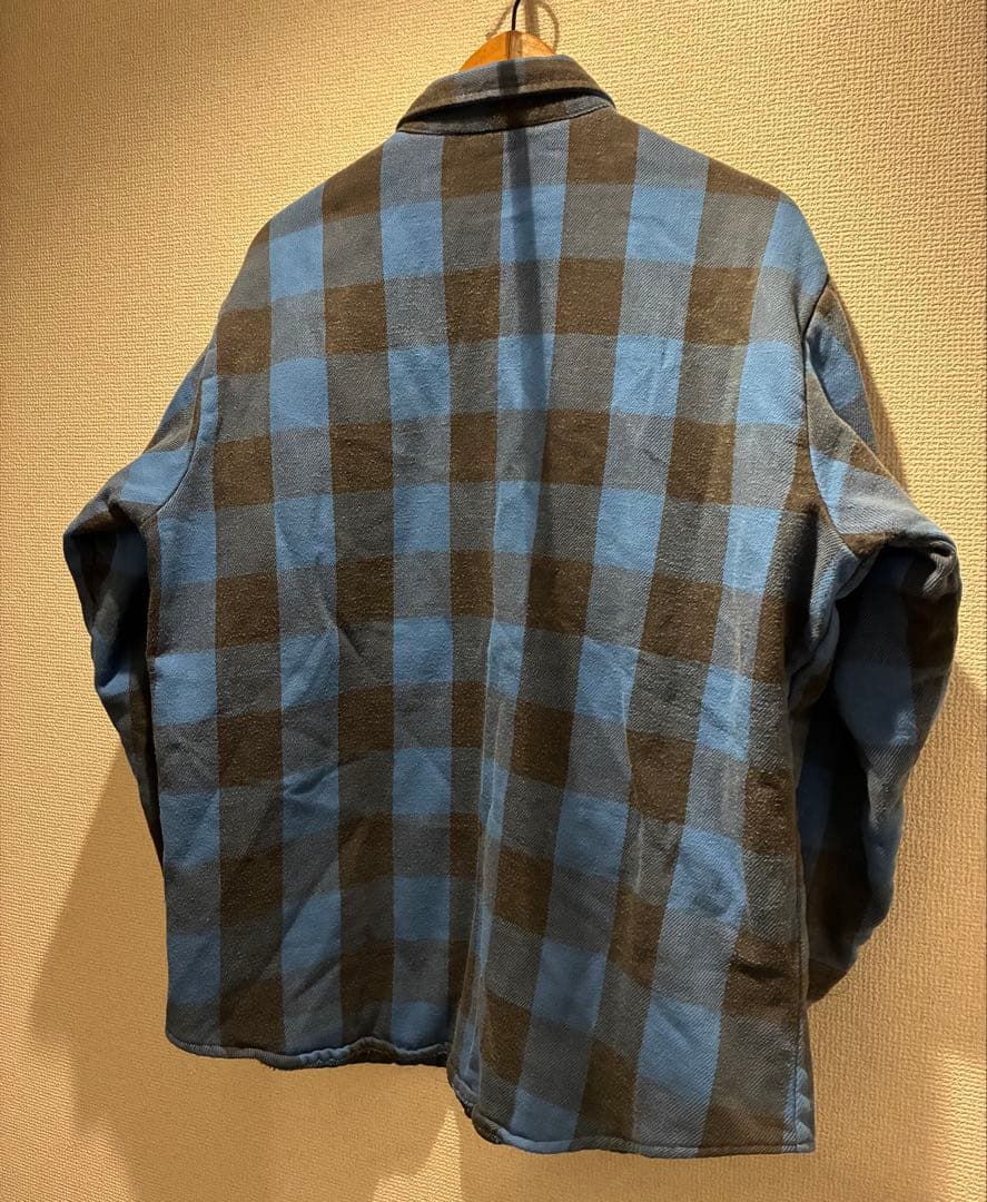 USA製 FIVE BROTHER キルティングネルシャツXL 青黒 - メルカリ