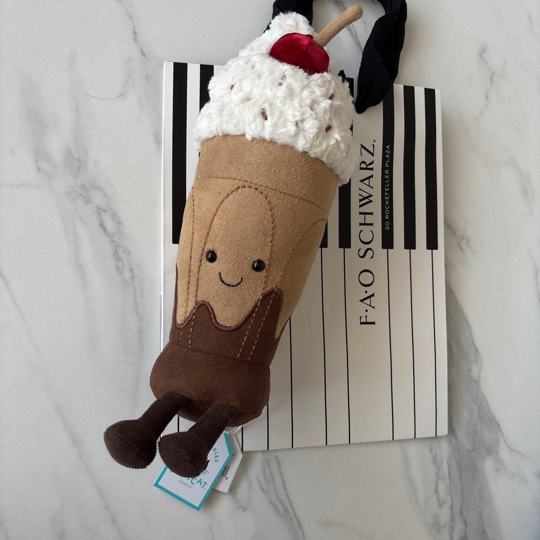 新品 ジェリーキャット パフェ ぬいぐるみ JELLY CAT】Jellycat 25周年記念ネコぬいぐるみ32cm ☆ (JELLYCAT