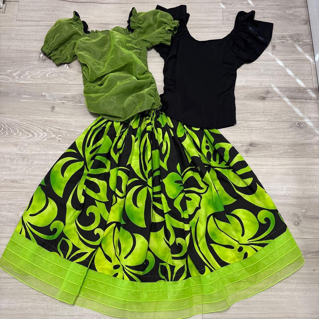 【美品】フラダンス　ブルーヘブンカンパニー　3点セット② 合計5着あり