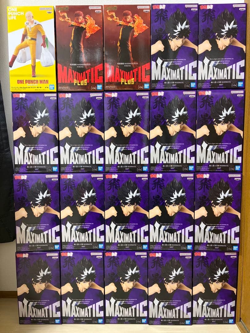 幽☆遊☆白書 MAXIMATIC 飛影 呪術廻戦　宿儺 サイタマ20体セット