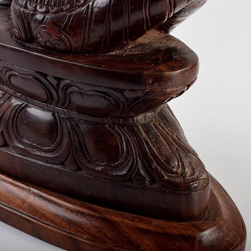 仏教美術 木彫 パールバティ像 置物 N 8904 - メルカリ