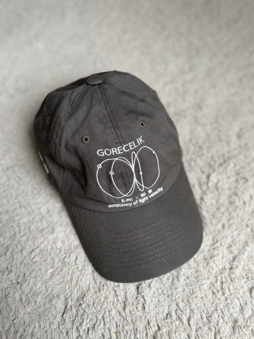 gadid anoniem キャップ　ダークグレー