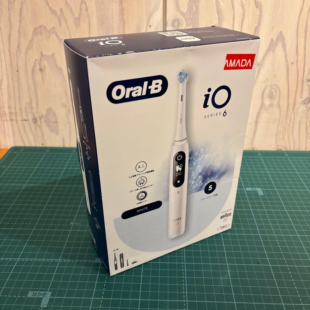 値下⭐︎未開封新品⭐︎Oral-B iOシリーズ6 電動歯ブラシ 本体 ホワイト