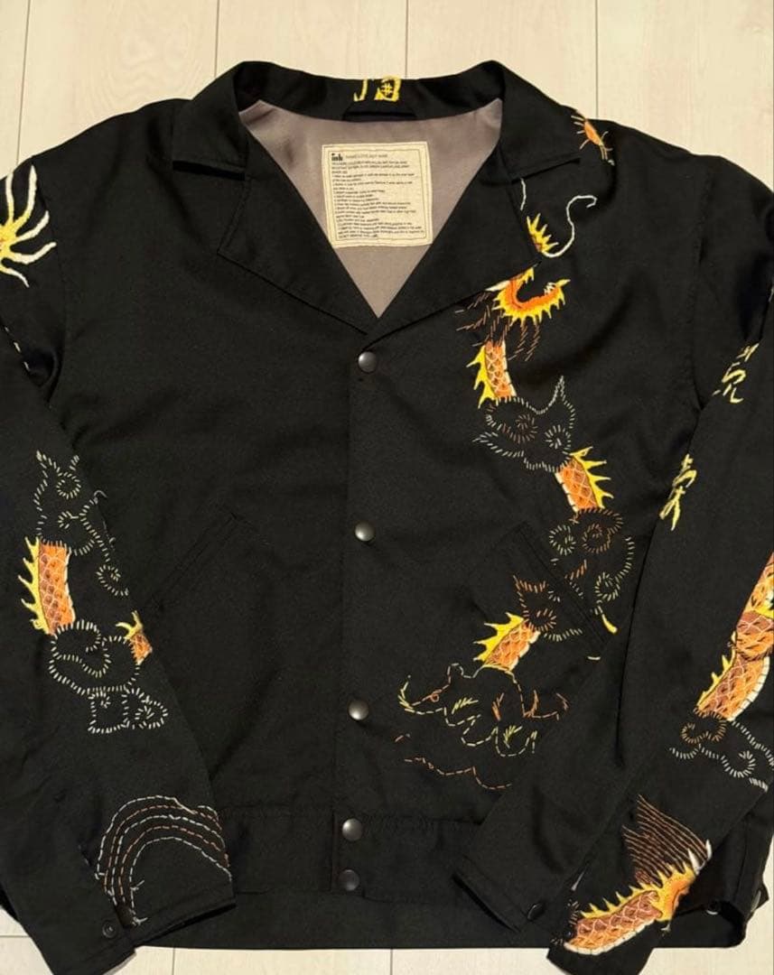 スカジャン　スカシャツ ウエスタンジャケット 刺繍