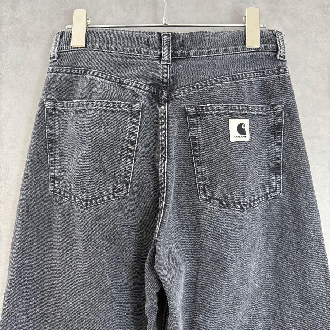 Carhartt WIP カーハート ブラックデニムパンツ LOOSEバギー