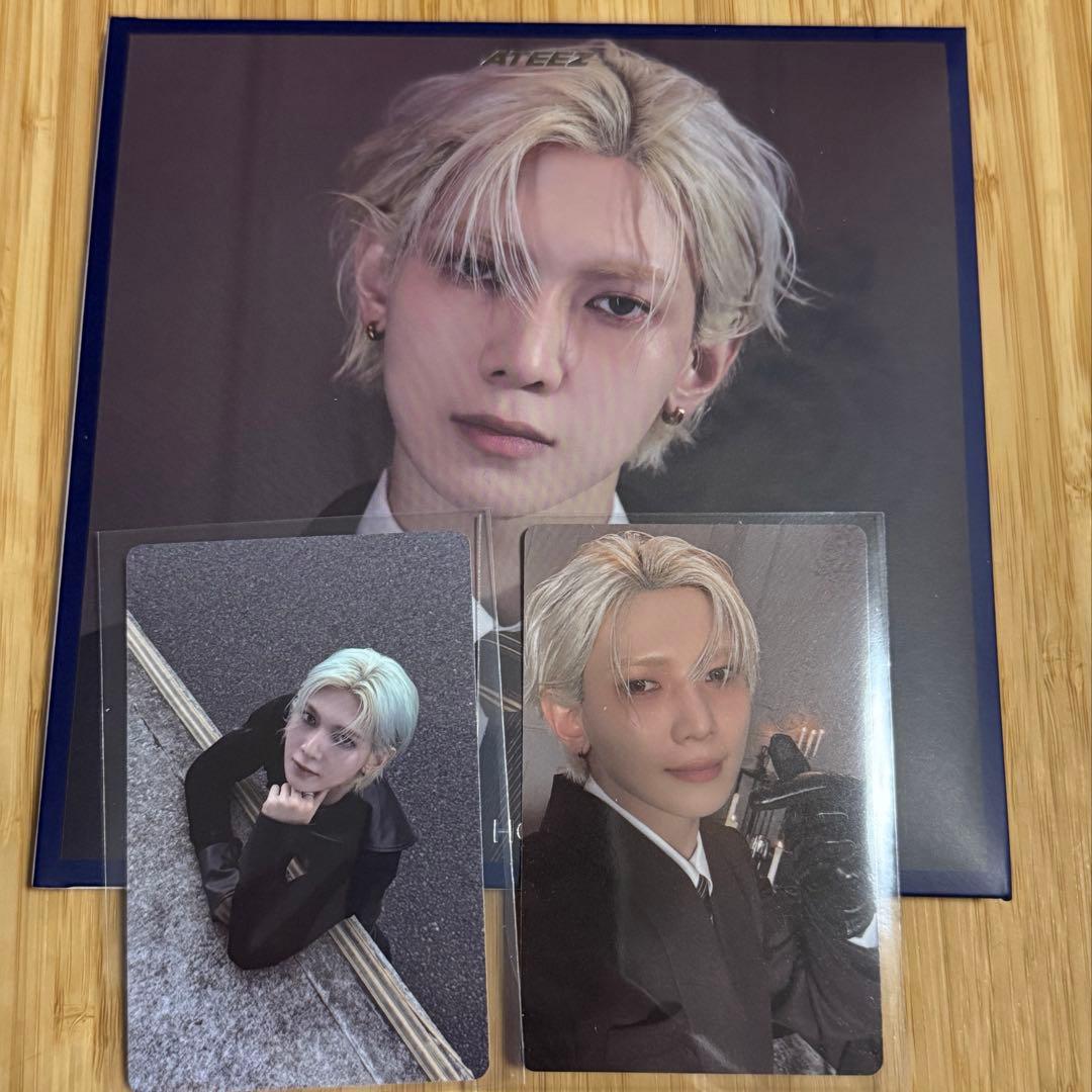ATEEZ ヨサン デジパック トレカ セット - メルカリ