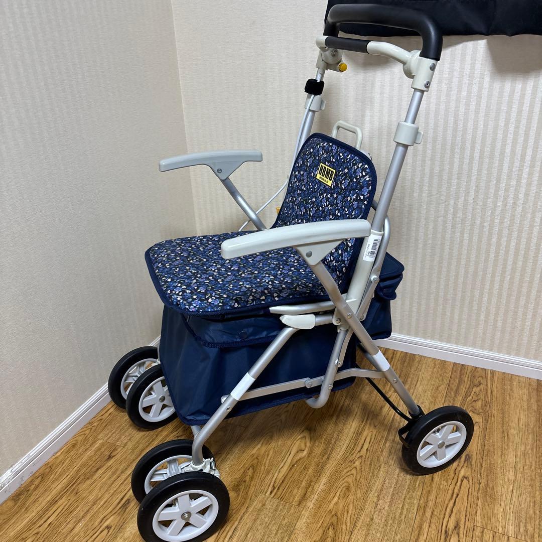 手押し車 シルバーカー ヘルスバックMB 載せれる座れる