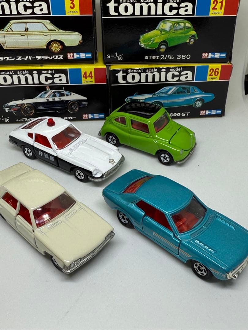 トミカ 黒箱 【8種セット】 30周年復刻版 - メルカリ