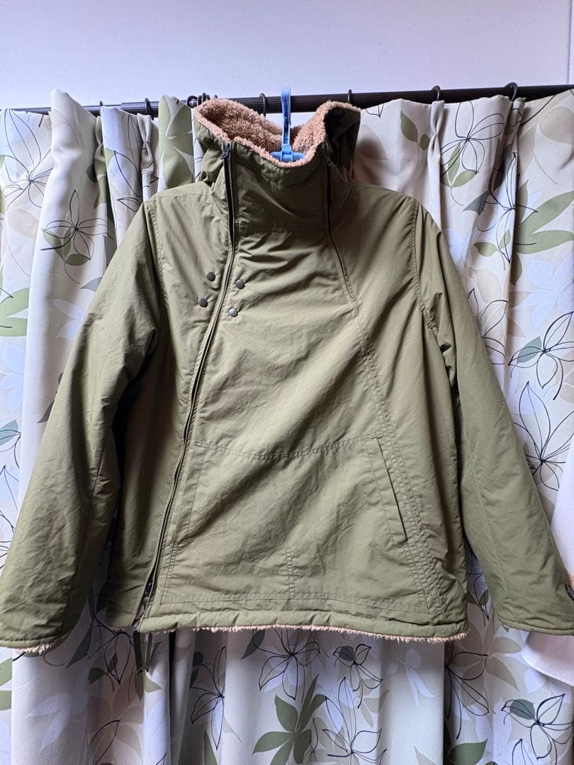 CAL O LINE キャルオーライン スノーパーカー 裏ボア フード