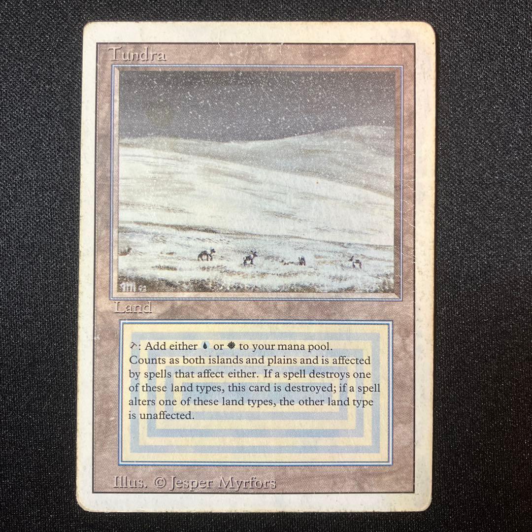 MTG Tundra 【3ED】 リバイズド 英語版 デュアルランド - メルカリ
