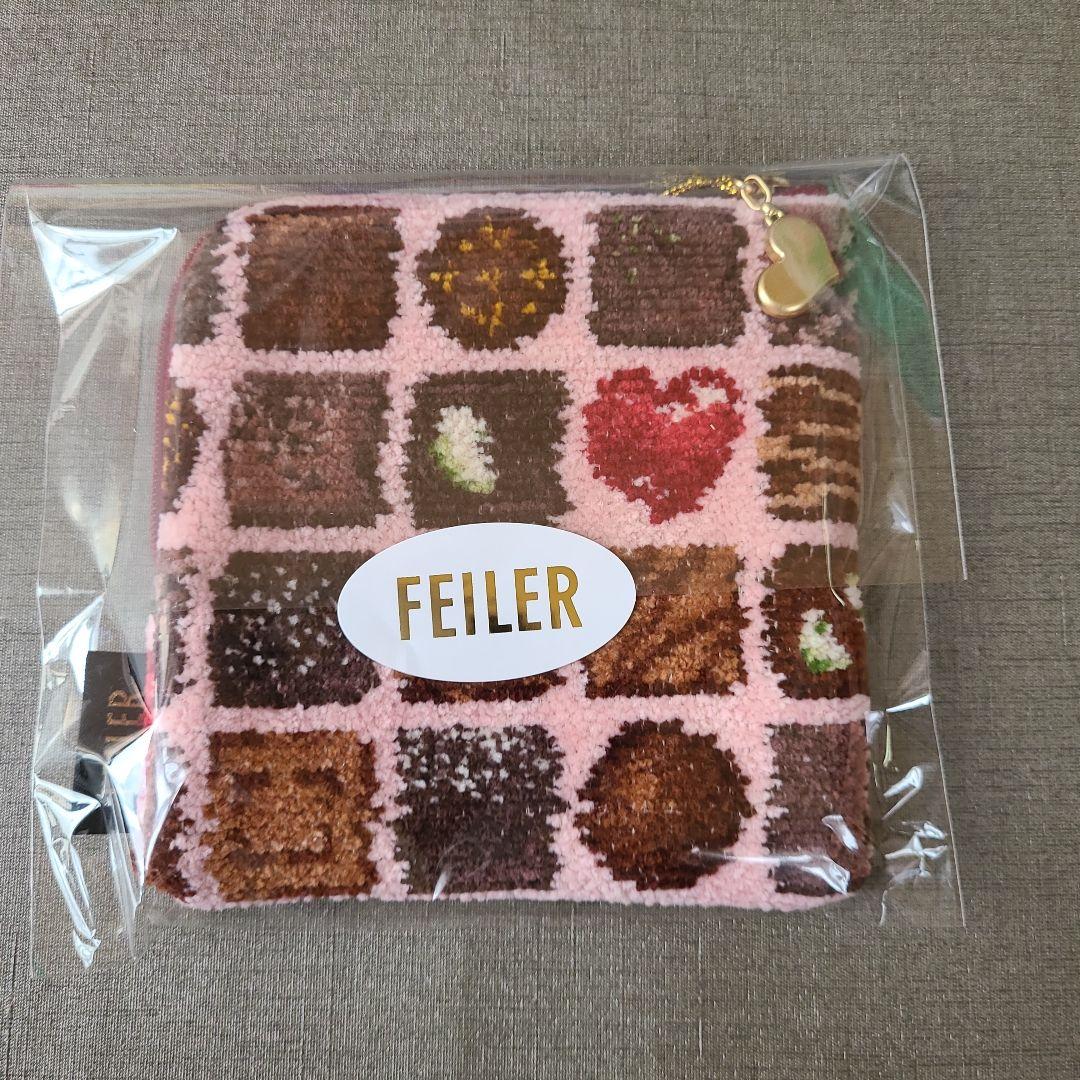 完売☆未開封】フェイラー スクエアポーチ☆コフレドゥショコラ・web