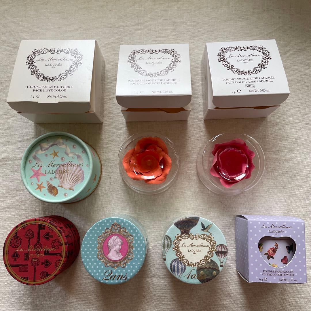 LADURÉE パウダーチーク 7点セット