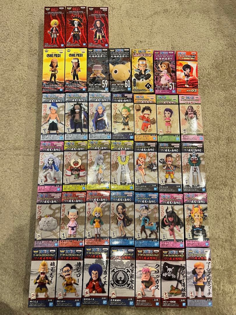 ワーコレ WCF ワンピース　38個セット　まとめ売り