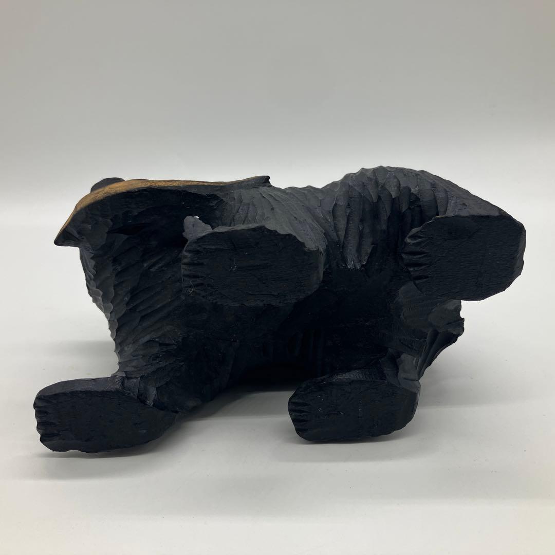 ヴィンテージ 木彫り 熊 アイヌ 北海道 民芸品 ミニサイズ - メルカリ