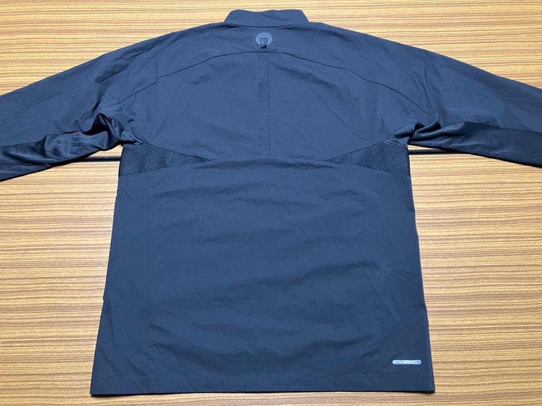 美品 アシックス ACTIBREEZEウーブンジャケット L 黒 SEIKOレア - メルカリ