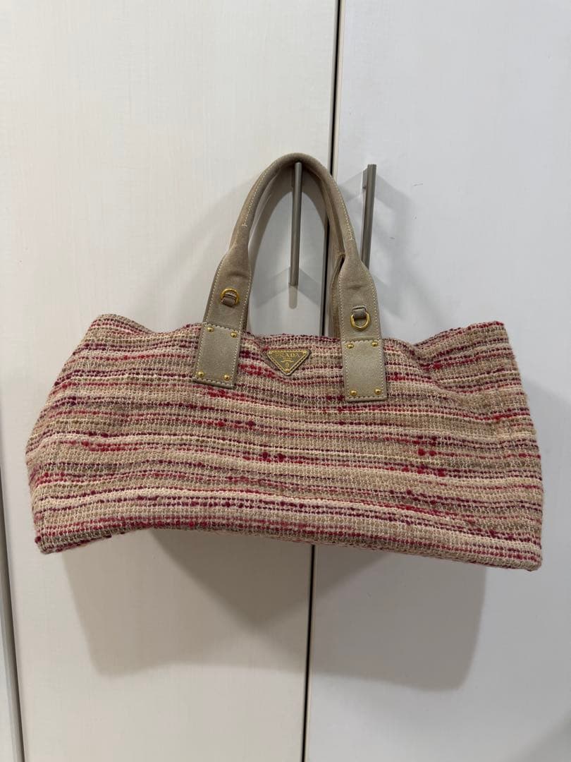 PRADA ツイード カナパトート